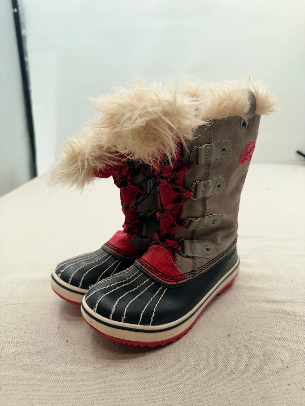 Sorel Youth Winter Faux Fur Boots